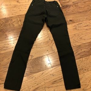 Royalty Dark Green Skinny Jeans